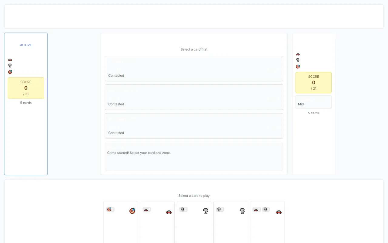 Court Wars v3 — Minimal interface skin
